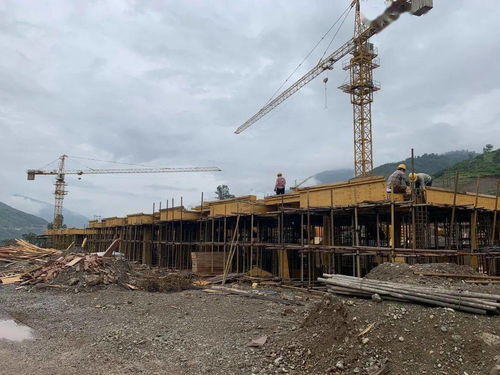 魯吉遷建集鎮建房 承建方表示再增加一倍施工人員確保工程進度